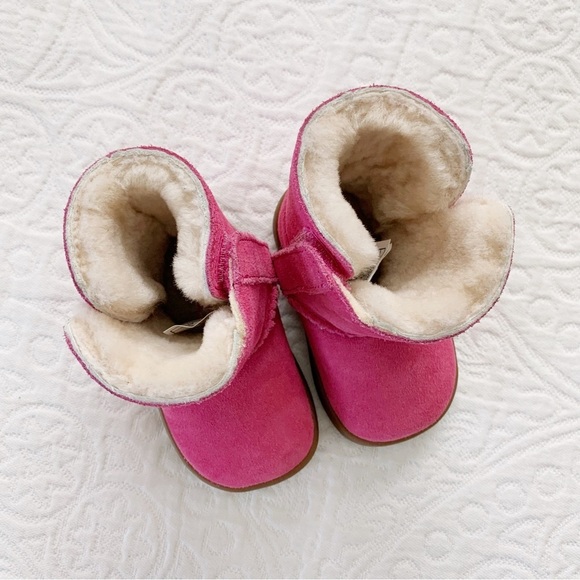 UGG‎ Girls' Keelan Boots, Pink (Sz 02/03) - Picture 4 of 6